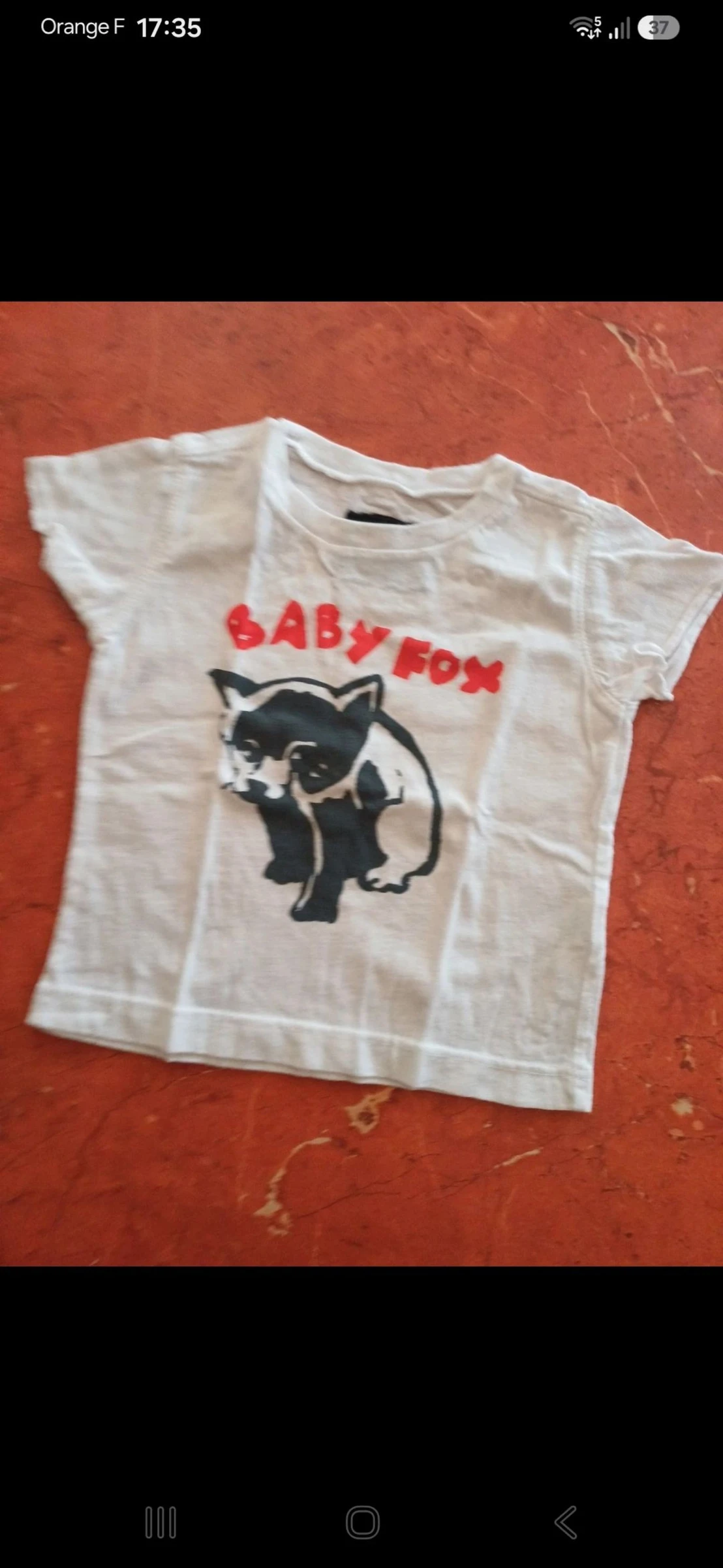 T.shirt bébé taille 6 mois